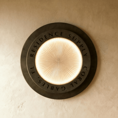 Porter Brass Flush Mount