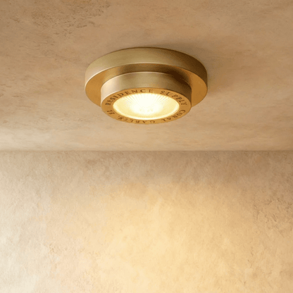 Porter Brass Flush Mount
