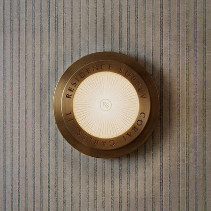 Porter Brass Flush Mount