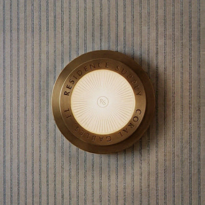 Porter Brass Flush Mount