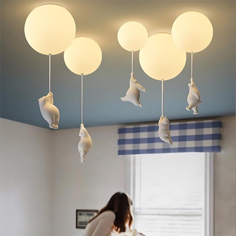 Pippin Globe Flush Mount