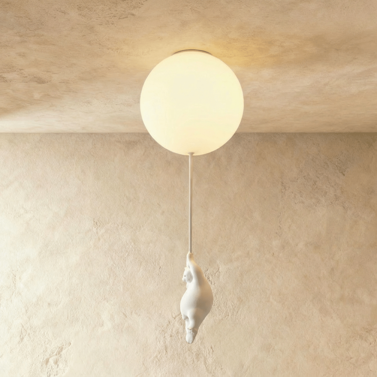 Pippin Globe Flush Mount