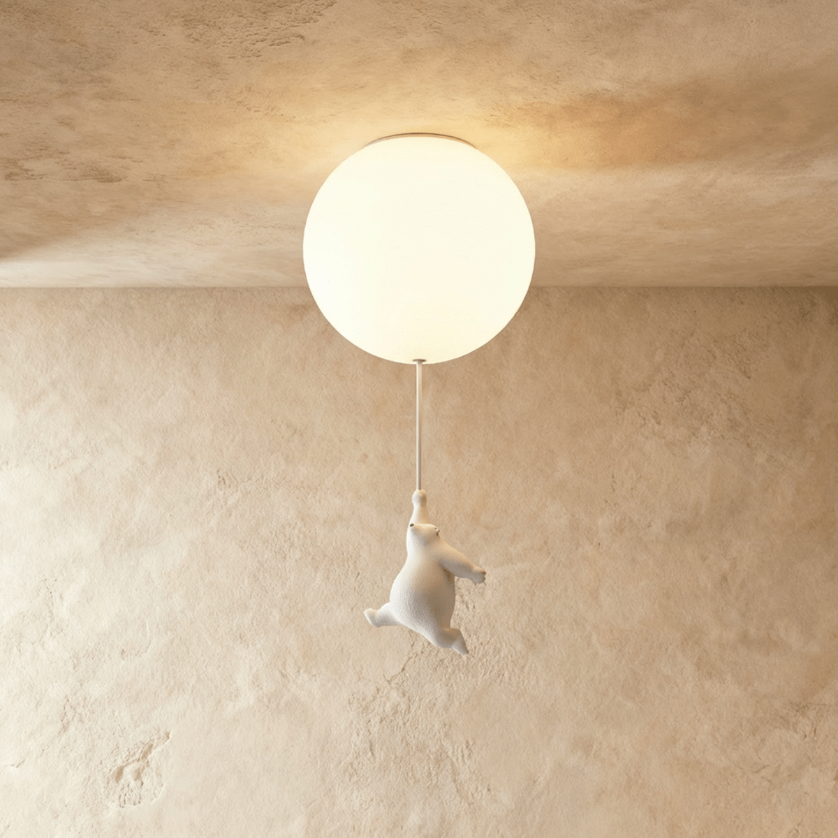Pippin Globe Flush Mount