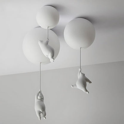 Pippin Globe Flush Mount