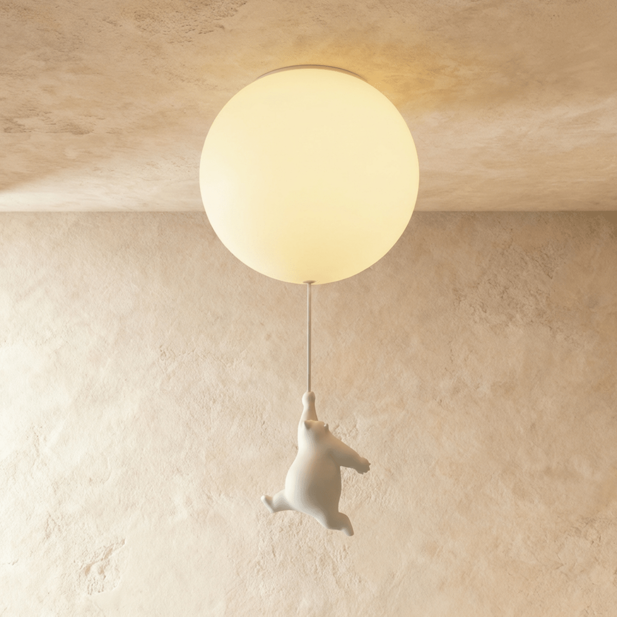 Pippin Globe Flush Mount