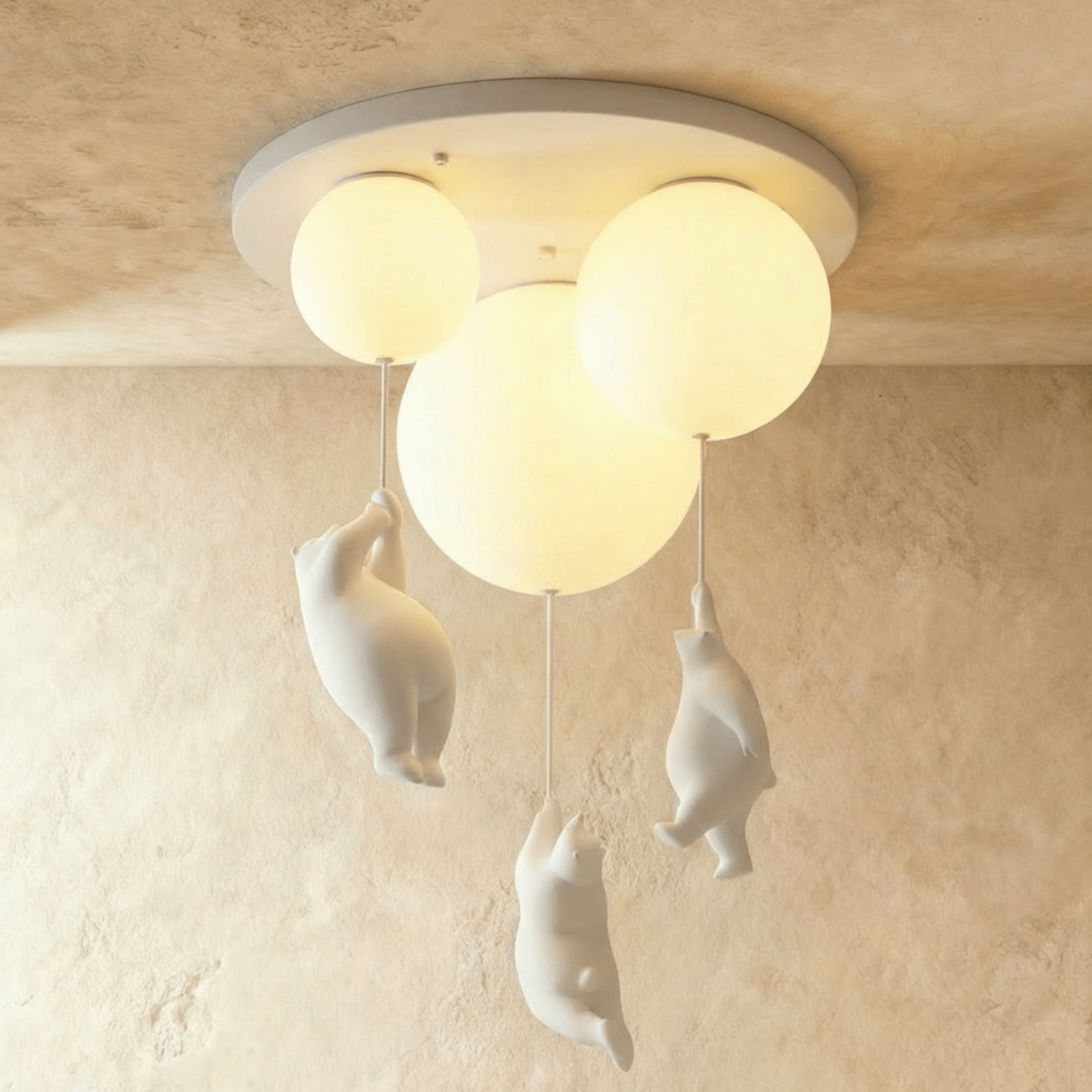 Pippin Globe Flush Mount