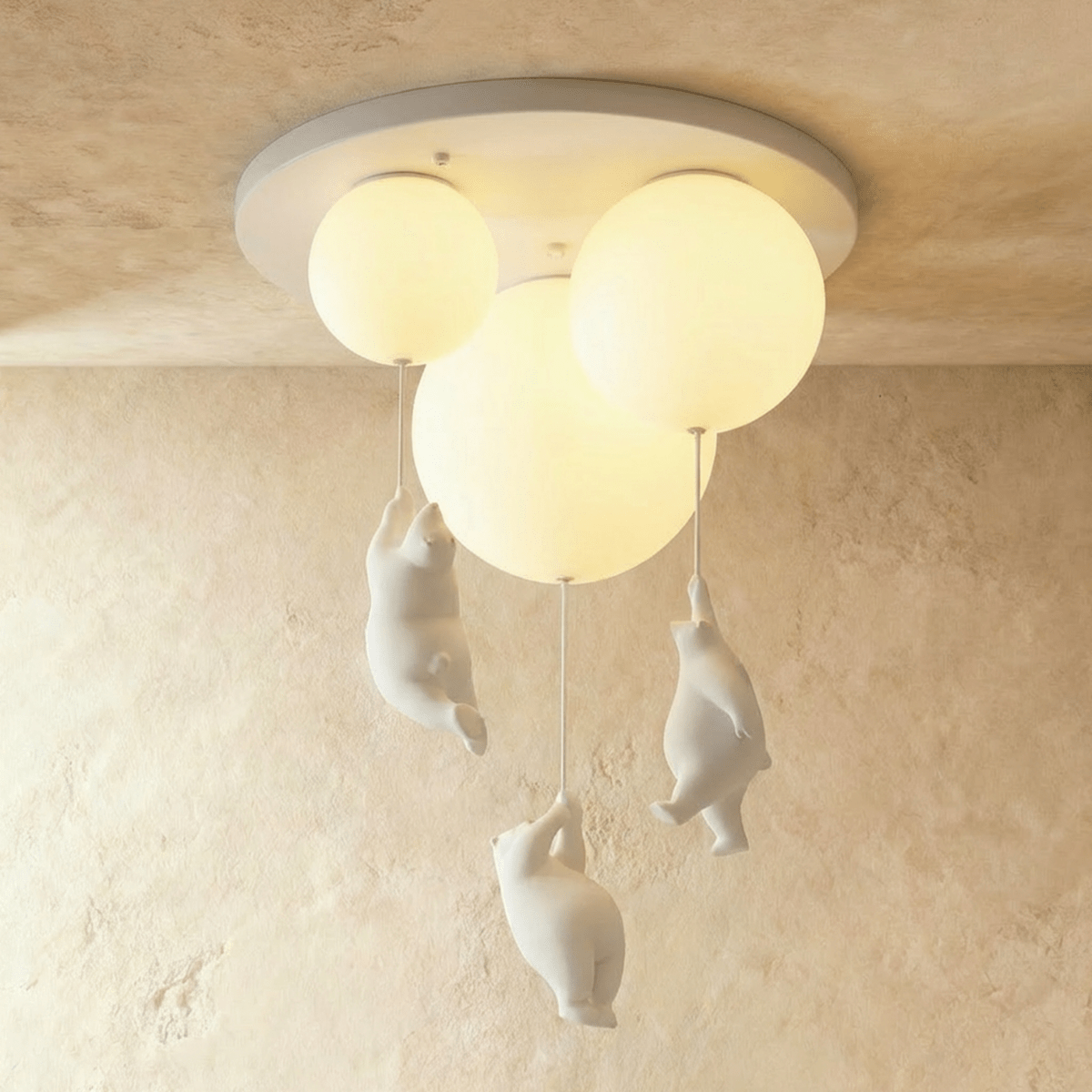 Pippin Globe Flush Mount