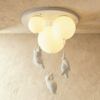 Pippin Globe Flush Mount