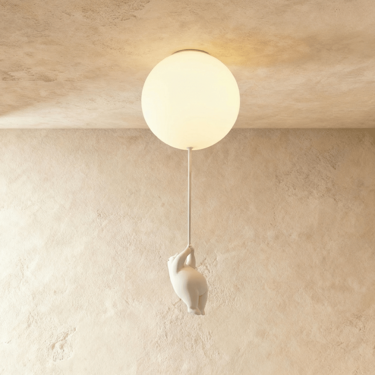 Pippin Globe Flush Mount