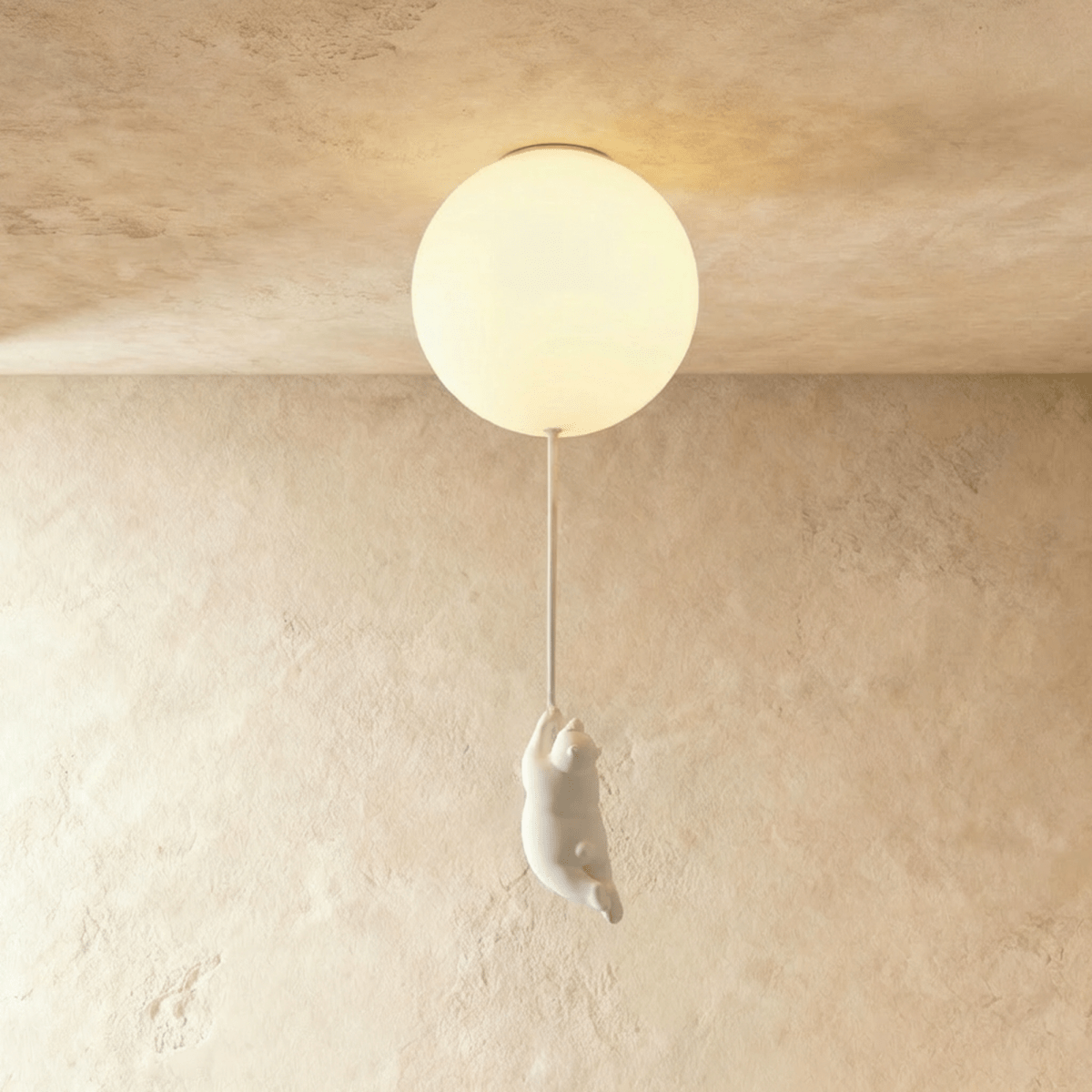 Pippin Globe Flush Mount
