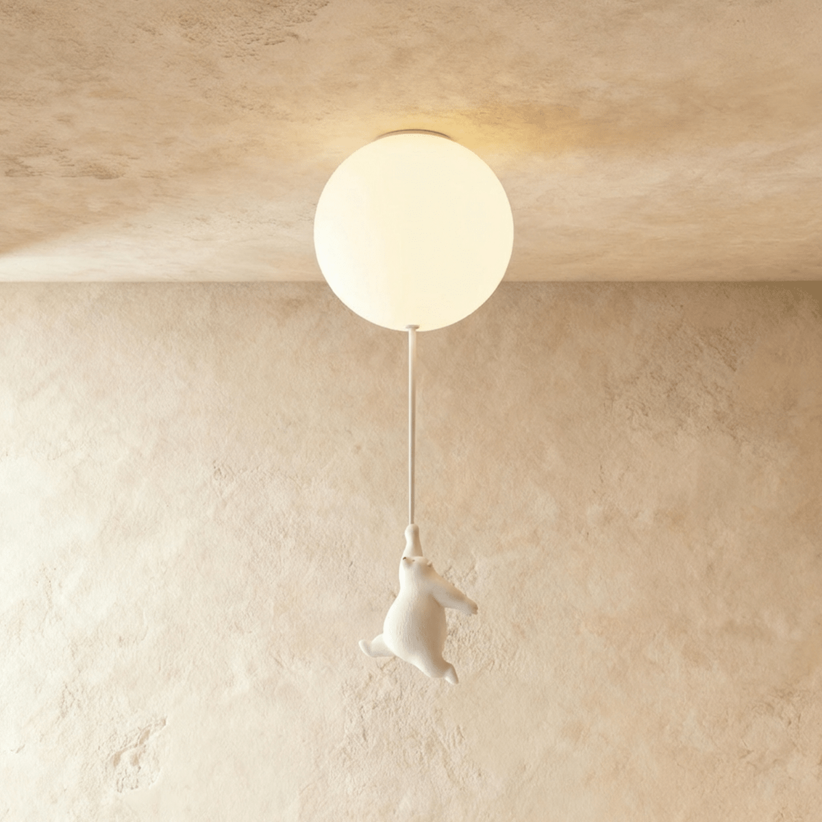Pippin Globe Flush Mount