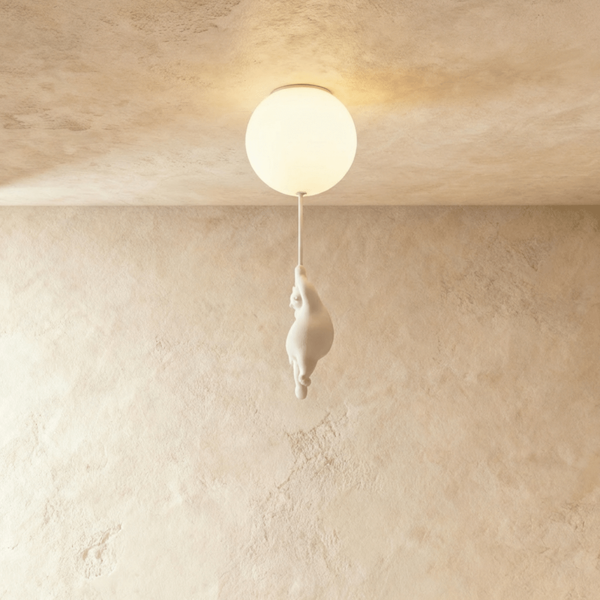Pippin Globe Flush Mount